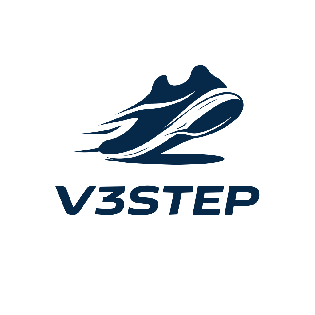 v3 step logo navy